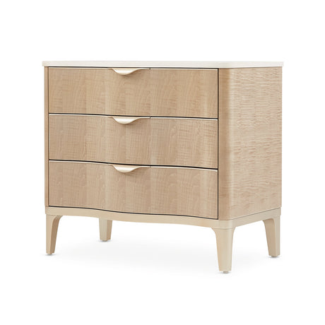 Malibu Crest Blush Nightstand from Michael Amini - Luna Furniture