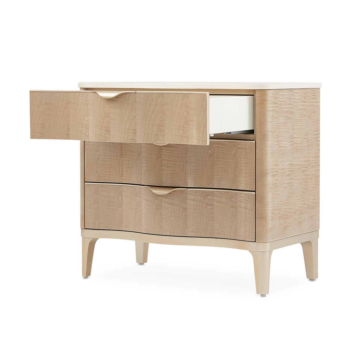 Malibu Crest Blush Nightstand from Michael Amini - Luna Furniture