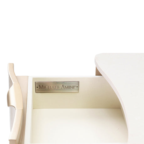 Malibu Crest Blush Nightstand from Michael Amini - Luna Furniture