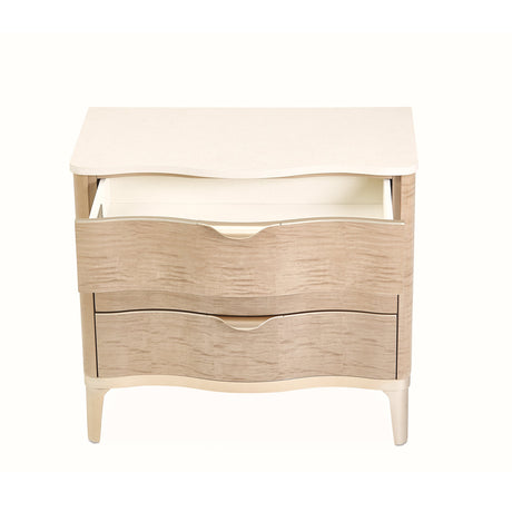Malibu Crest Blush Nightstand from Michael Amini - Luna Furniture