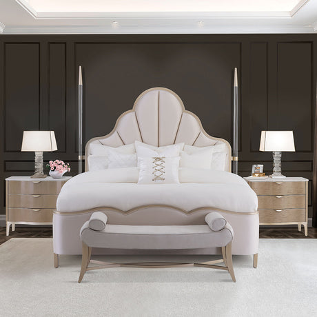Malibu Crest Blush Nightstand from Michael Amini - Luna Furniture