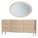 Malibu Crest Blush Dresser With Mirror from Michael Amini - Luna Furniture