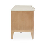 Malibu Crest Blush Media Cabinet from Michael Amini - Luna Furniture
