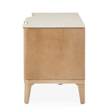 Malibu Crest Blush Media Cabinet from Michael Amini - Luna Furniture