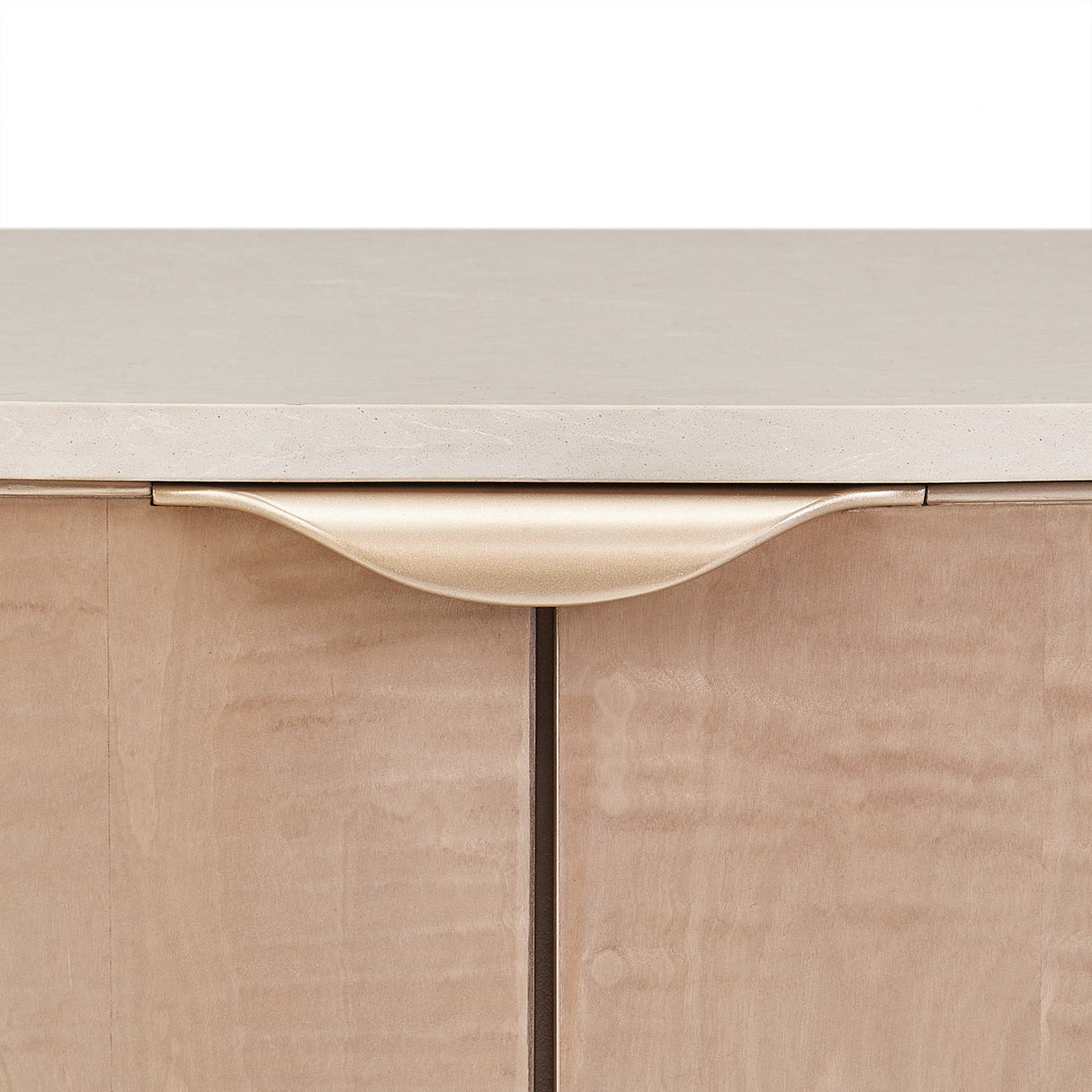 Malibu Crest Blush Media Cabinet from Michael Amini - Luna Furniture