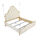 Malibu Crest Chardonnay Cal. King Poster Bed from Michael Amini - Luna Furniture