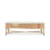 Malibu Crest Blush Rectangular Cocktail Table from Michael Amini - Luna Furniture