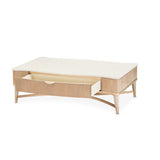 Malibu Crest Blush Rectangular Cocktail Table from Michael Amini - Luna Furniture