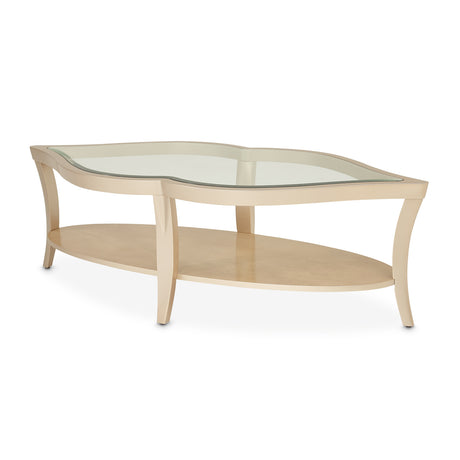 Malibu Crest Chardonnay Cocktail Table from Michael Amini - Luna Furniture