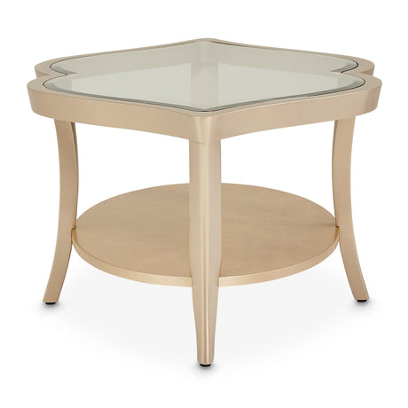 Malibu Crest Chardonnay Cocktail Table from Michael Amini - Luna Furniture