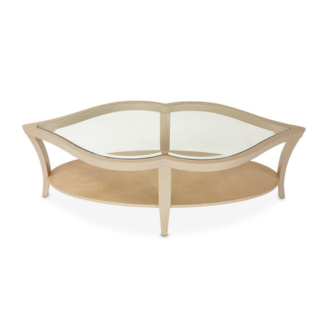 Malibu Crest Chardonnay Cocktail Table from Michael Amini - Luna Furniture