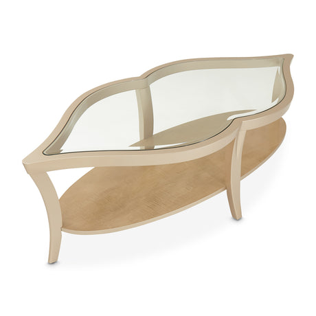 Malibu Crest Chardonnay Cocktail Table from Michael Amini - Luna Furniture