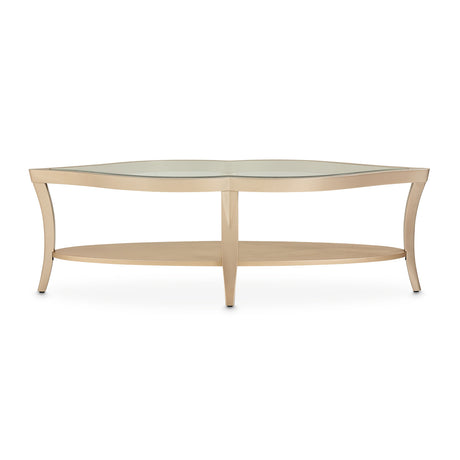 Malibu Crest Chardonnay Cocktail Table from Michael Amini - Luna Furniture