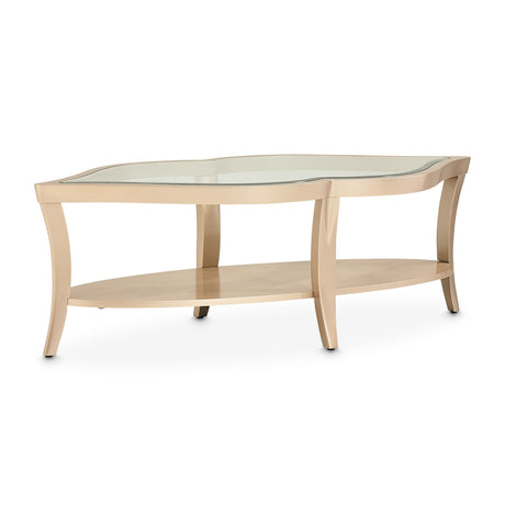 Malibu Crest Chardonnay Cocktail Table from Michael Amini - Luna Furniture