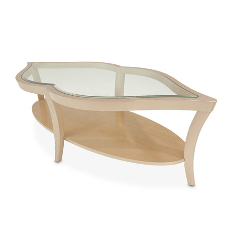 Malibu Crest Chardonnay Cocktail Table from Michael Amini - Luna Furniture