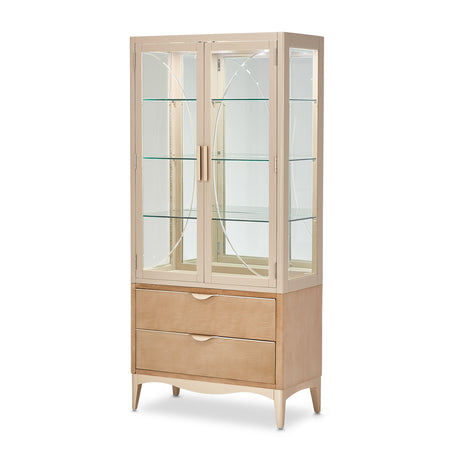 Malibu Crest Chardonnay Display Cabinet from Michael Amini - Luna Furniture