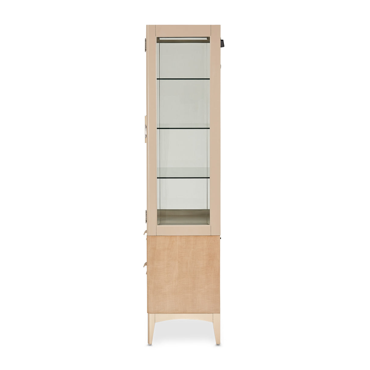 Malibu Crest Chardonnay Display Cabinet from Michael Amini - Luna Furniture