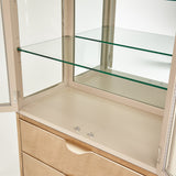 Malibu Crest Chardonnay Display Cabinet from Michael Amini - Luna Furniture