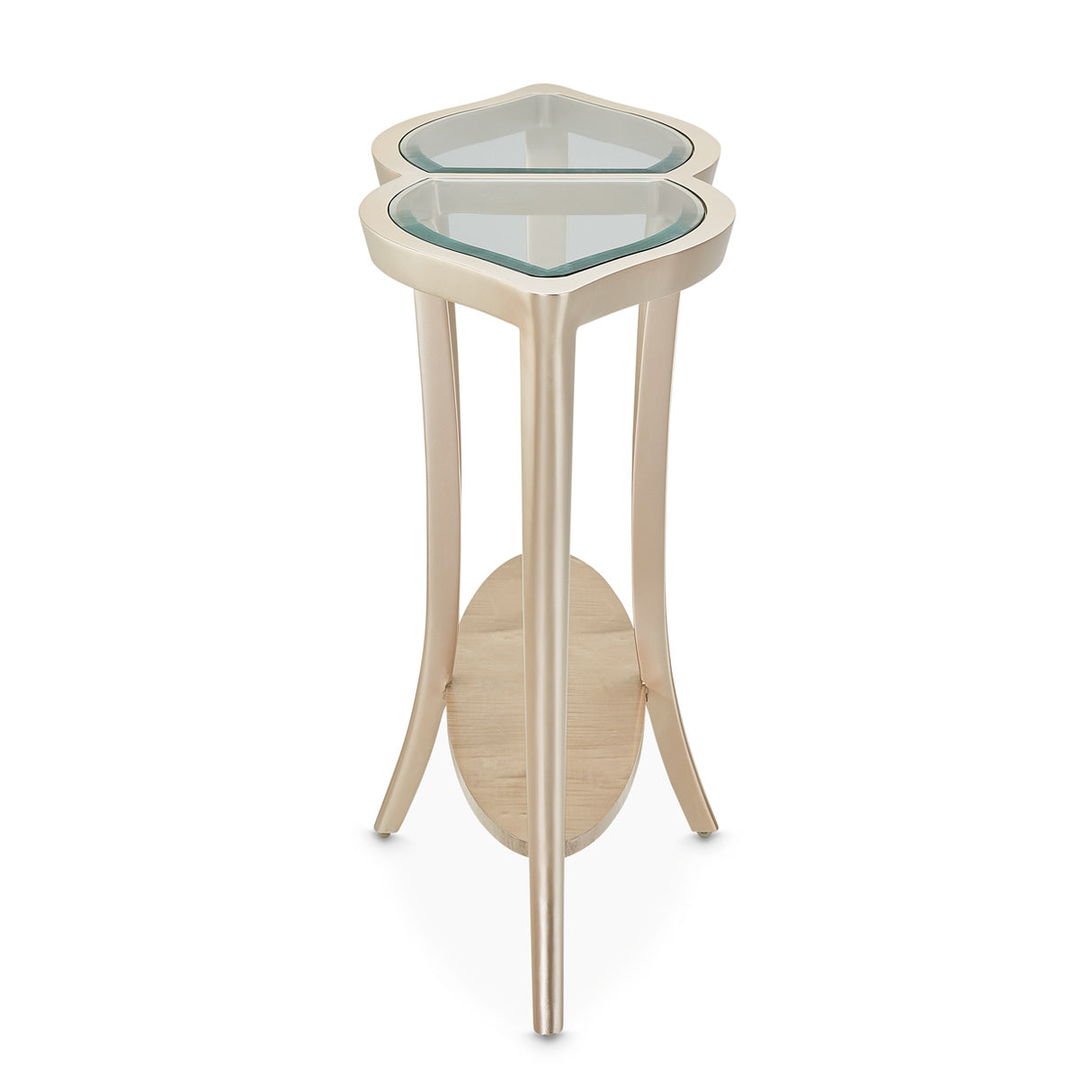 Malibu Crest Chardonnay Console Table from Michael Amini - Luna Furniture
