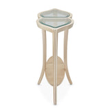 Malibu Crest Chardonnay Console Table from Michael Amini - Luna Furniture
