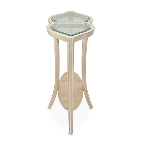 Malibu Crest Chardonnay Console Table from Michael Amini - Luna Furniture