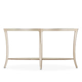 Malibu Crest Chardonnay Console Table from Michael Amini - Luna Furniture