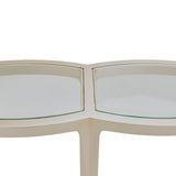 Malibu Crest Chardonnay Console Table from Michael Amini - Luna Furniture