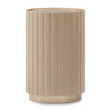 Malibu Crest Chardonnay Round Chairside Table from Michael Amini - Luna Furniture