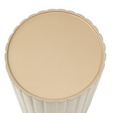 Malibu Crest Chardonnay Round Chairside Table from Michael Amini - Luna Furniture