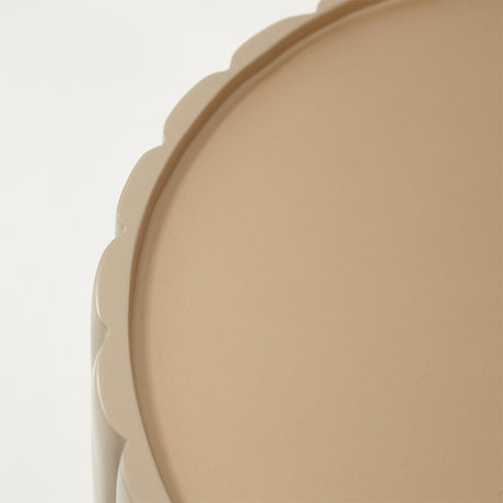 Malibu Crest Chardonnay Round Chairside Table from Michael Amini - Luna Furniture