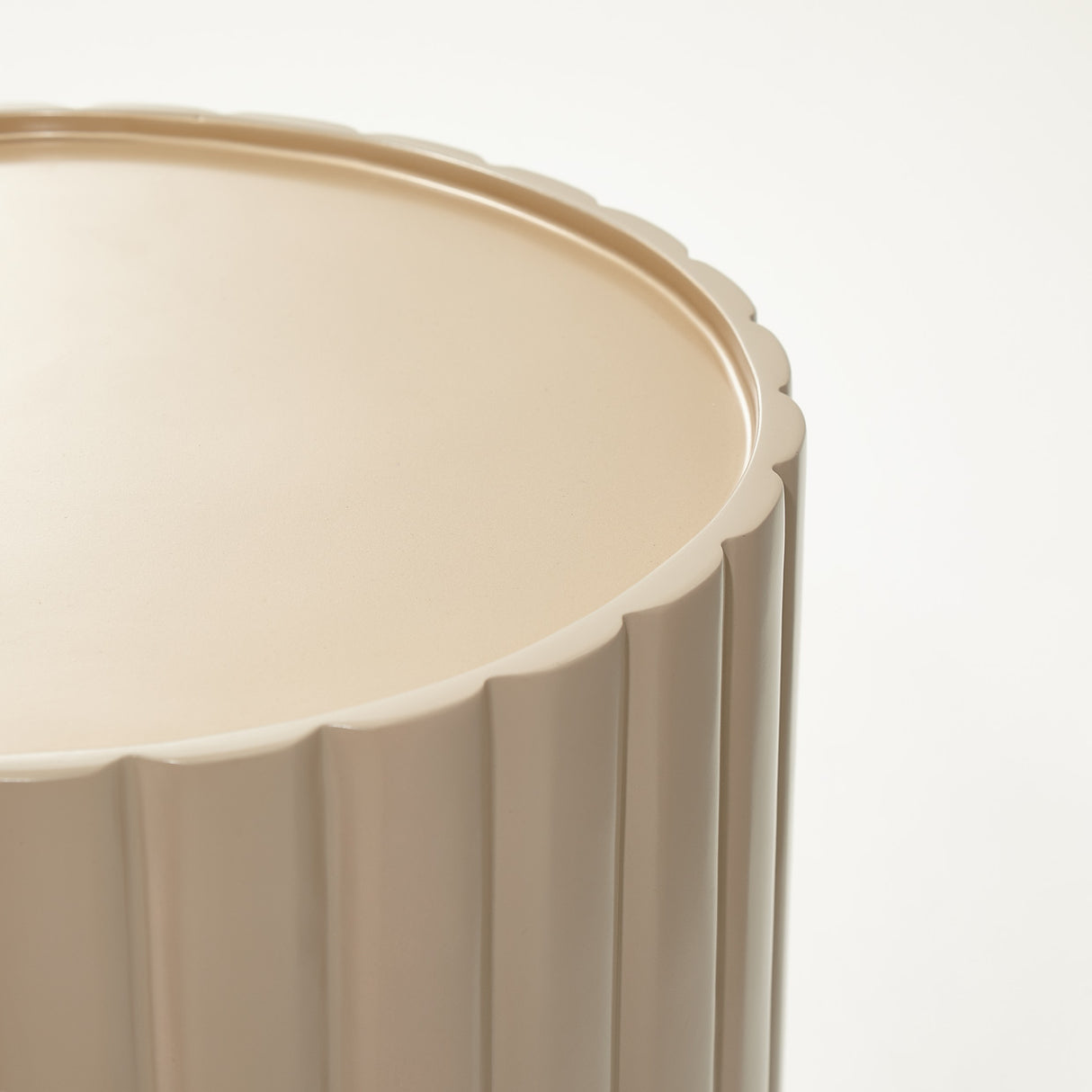 Malibu Crest Chardonnay Round Chairside Table from Michael Amini - Luna Furniture