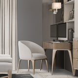 Malibu Crest Chardonnay Vanity Chair from Michael Amini - Luna Furniture