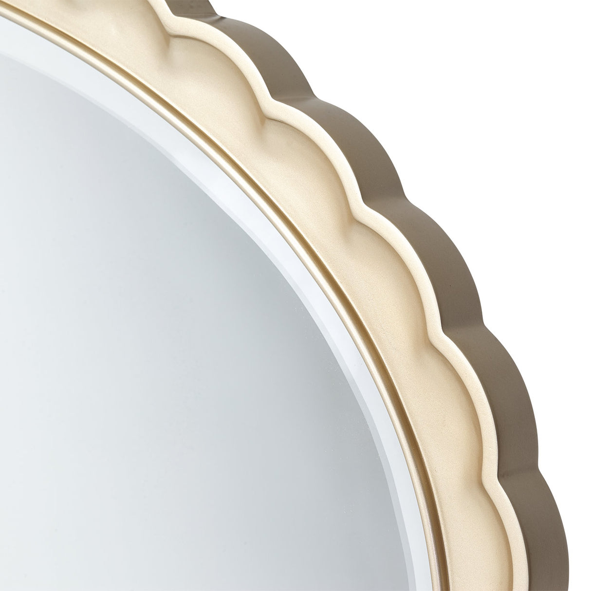Malibu Crest Chardonnay Oval Wall Mirror from Michael Amini - Luna Furniture