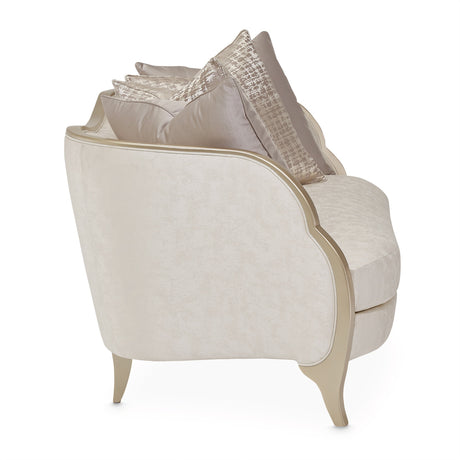 Malibu Crest Chardonnay Loveseat from Michael Amini - Luna Furniture