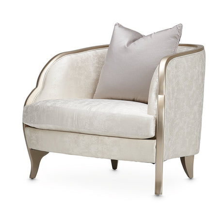 Malibu Crest Chardonnay Accent Chair from Michael Amini - Luna Furniture