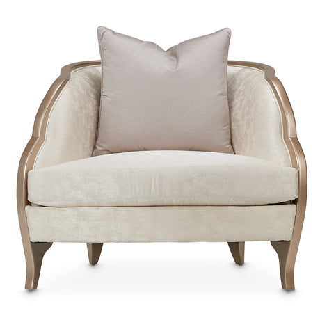 Malibu Crest Chardonnay Accent Chair from Michael Amini - Luna Furniture