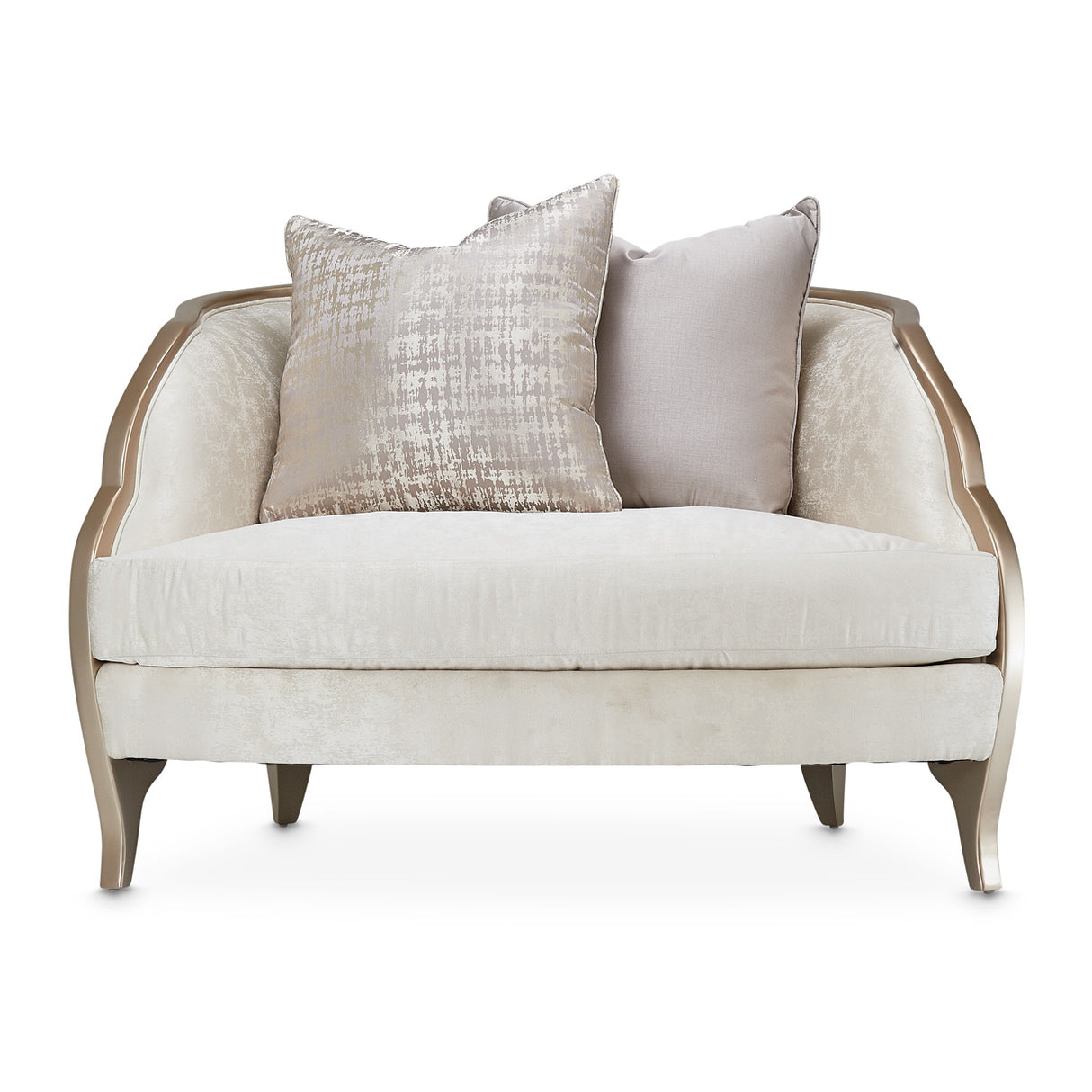 Malibu Crest Chardonnay Chair And A Half from Michael Amini - Luna Furniture