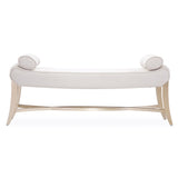Malibu Crest Chardonnay Bed Bench from Michael Amini - Luna Furniture