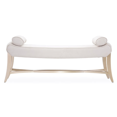 Malibu Crest Chardonnay Bed Bench from Michael Amini - Luna Furniture