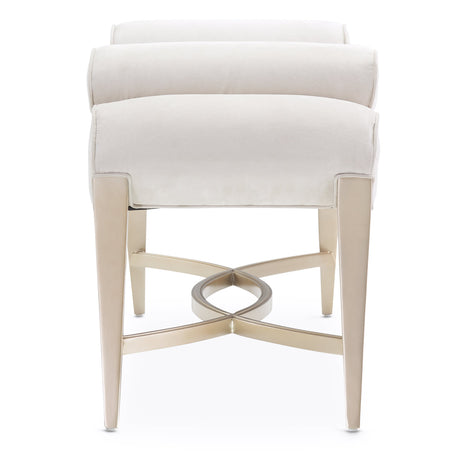Malibu Crest Chardonnay Bed Bench from Michael Amini - Luna Furniture