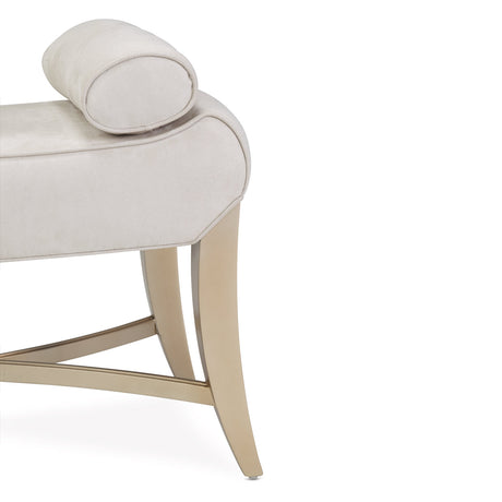 Malibu Crest Chardonnay Bed Bench from Michael Amini - Luna Furniture