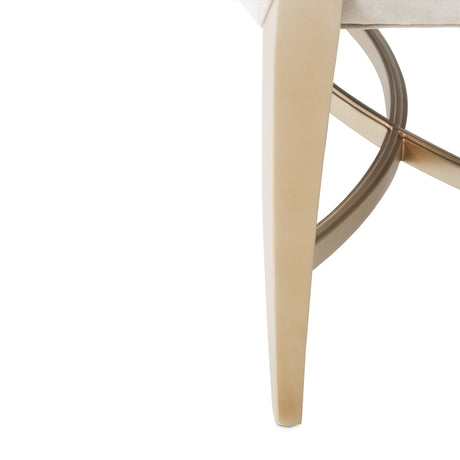 Malibu Crest Chardonnay Bed Bench from Michael Amini - Luna Furniture