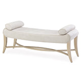 Malibu Crest Chardonnay Bed Bench from Michael Amini - Luna Furniture
