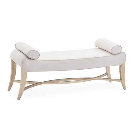Malibu Crest Chardonnay Bed Bench from Michael Amini - Luna Furniture