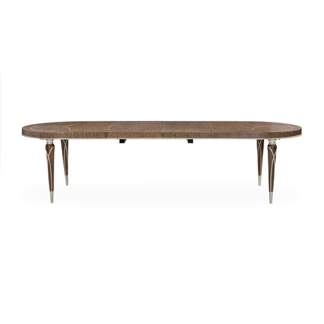 Villa Cherie Hazelnut Oval Dining Table from Michael Amini - Luna Furniture