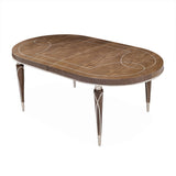 Villa Cherie Hazelnut Oval Dining Table from Michael Amini - Luna Furniture
