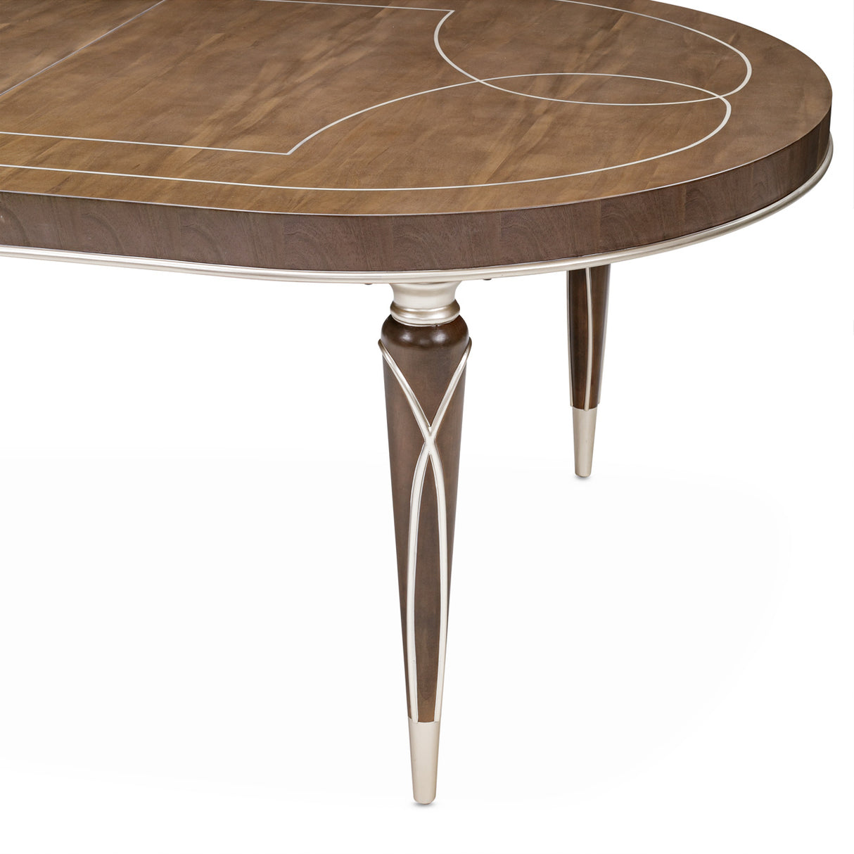 Villa Cherie Hazelnut Oval Dining Table from Michael Amini - Luna Furniture