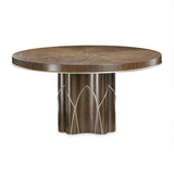 Villa Cherie Hazelnut Round Dining Table from Michael Amini - Luna Furniture