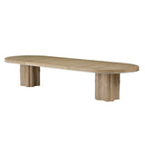 Villa Cherie Caramel Double Pedestal Dining Table from Michael Amini - Luna Furniture