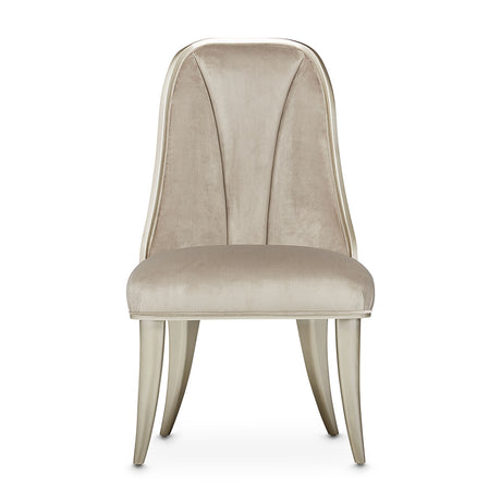 Villa Cherie Hazelnut Dining Side Chair from Michael Amini - Luna Furniture